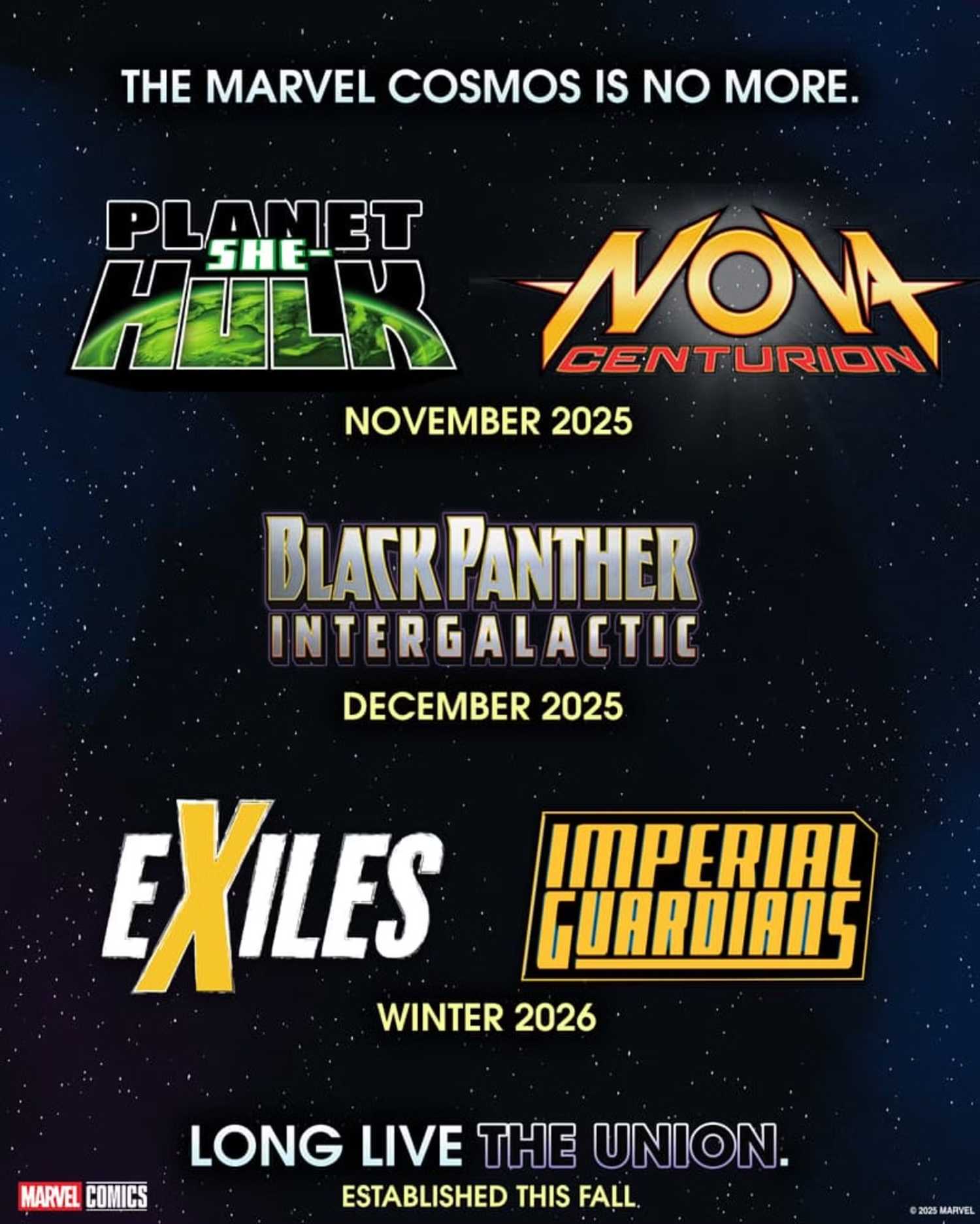 Kozmos hayalleri yarım kalıyor, Marvel rotasını değiştiriyor