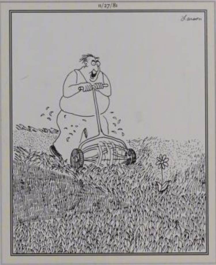 Gülmek için tek başına resme bakmak, deha!