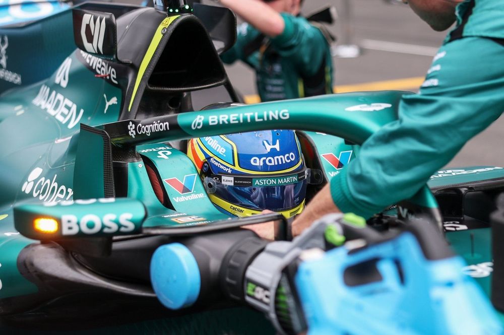 Titreşim, hayal kırıklığı, yarış bitti, Alonso üzgün