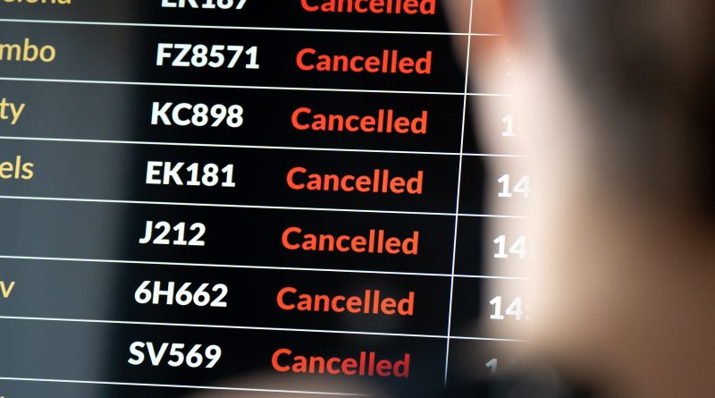 Kaos hüküm sürerken, gökyüzü boş kaldı, hayaller ertelendi