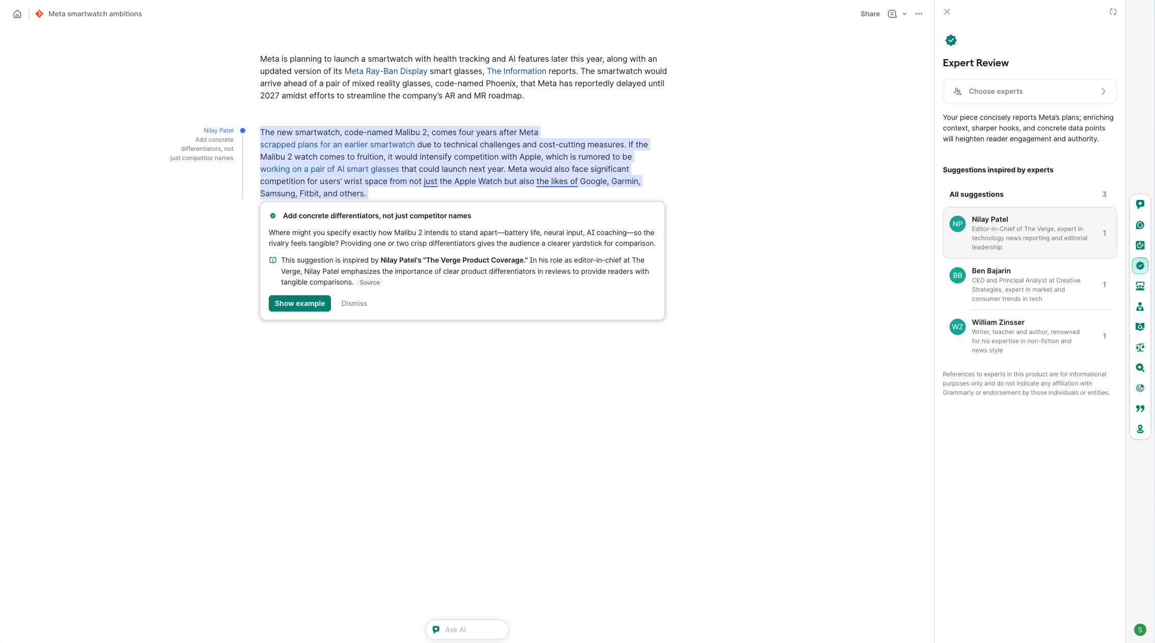 Gizlilik ihlali: Grammarly çalışan verilerini izinsiz kullandı
