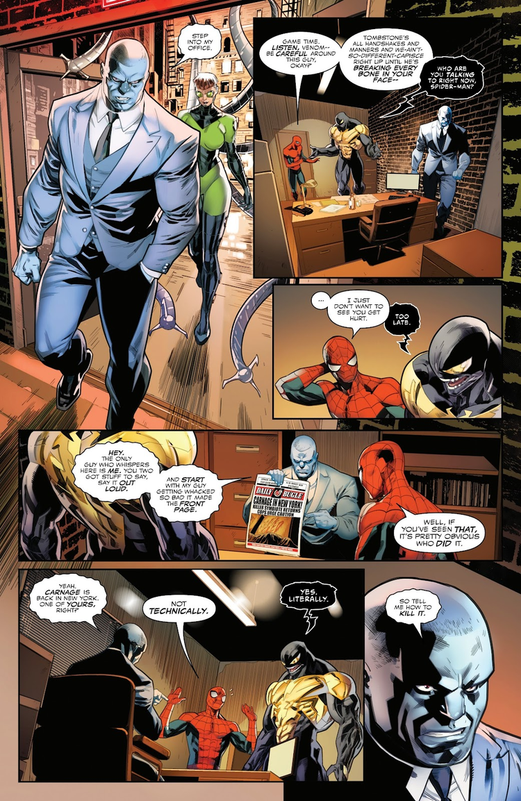 Yüz hatları insansı, karanlık ve tehditkar bir yükseliş