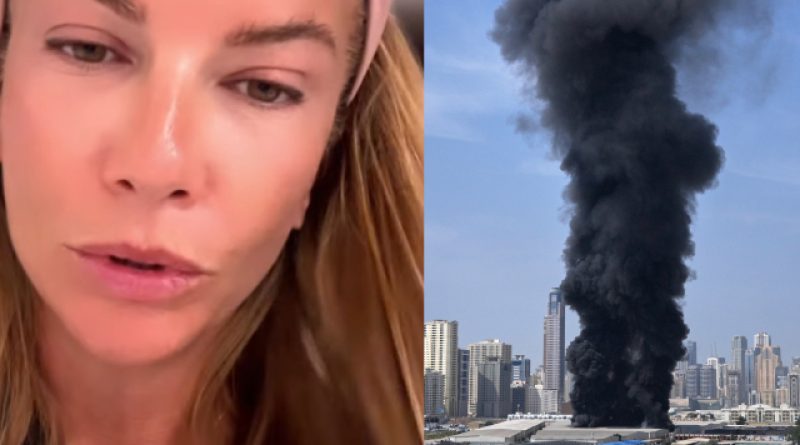 Dubai'de Ivana Sert ve oğlu, gergin anlar yaşadı