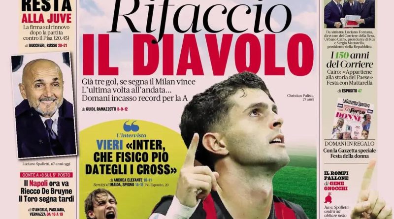 Pulisic'ten kritik gol bekleyişi, derbi atmosferi yükseliyor!