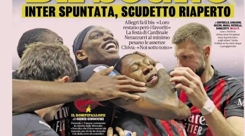 Kırmızı-siyah umut, Milano derbisini kazandı!