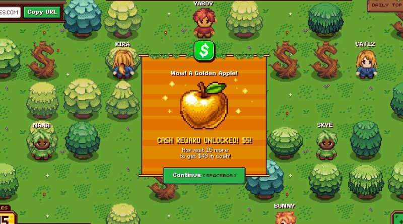 Ağaçlara tıkla, kazanırsın, para yağar!