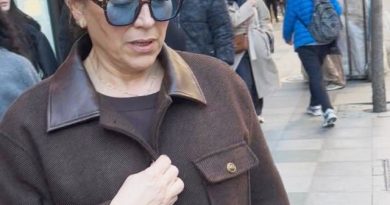 Yüzünde hüzün, Nişantaşı'nda yalnız yürüyüş