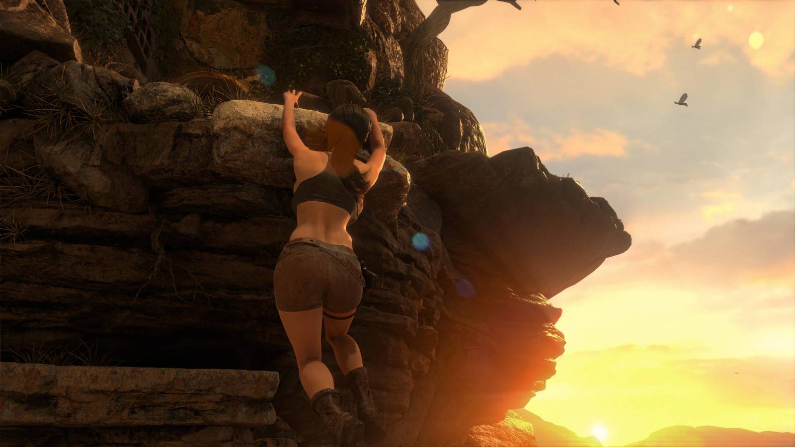 Lara Croft'a hayran dokunuşu, oyun yeni nefes alıyor!