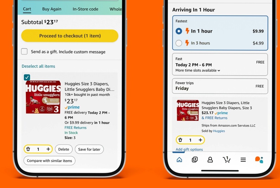 Hızlıca kapına gelen ihtiyaçların, şimdi daha kolay!