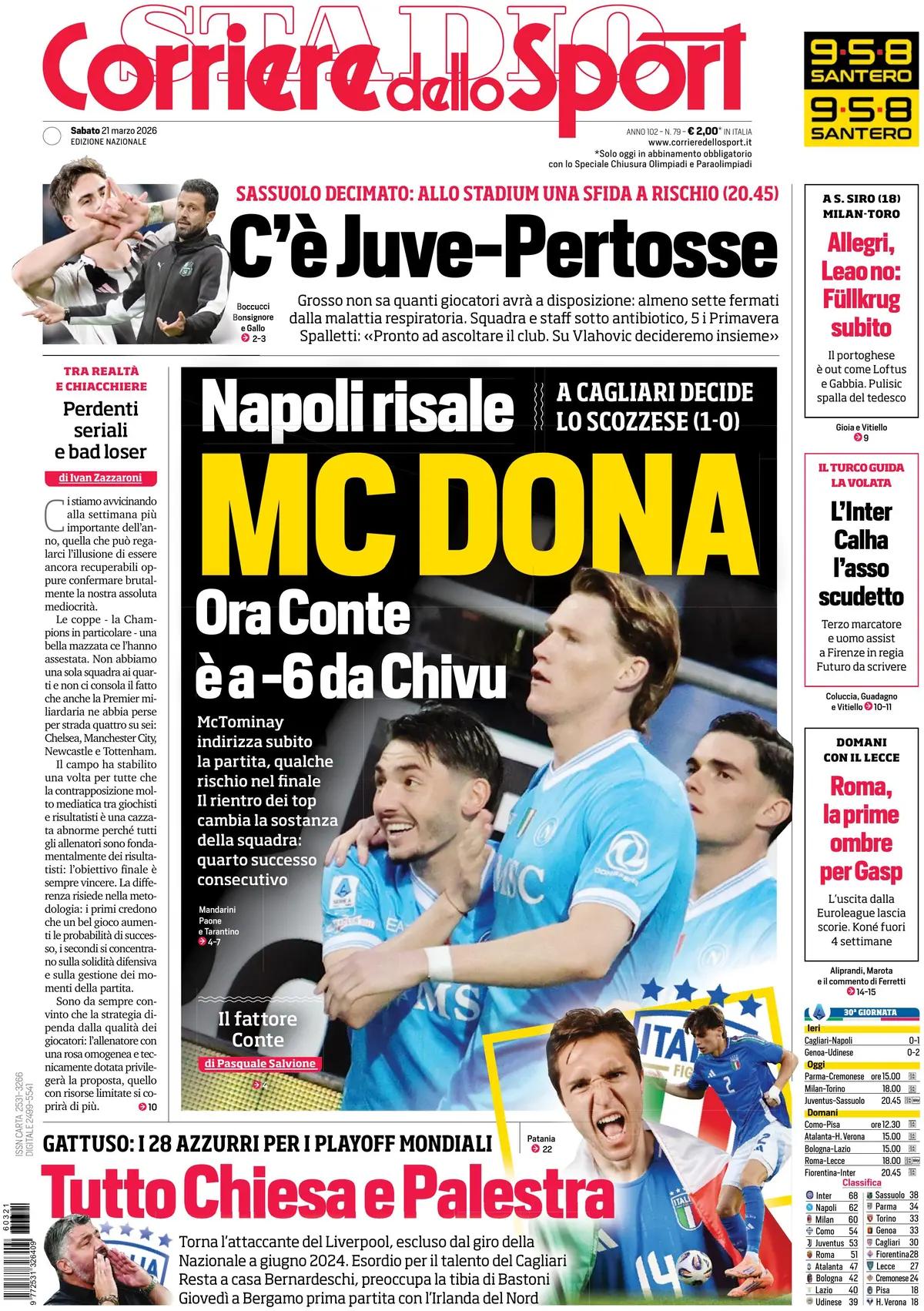 Napoli yükselişte, İtalyan futbolu coşkuyla ilerliyor