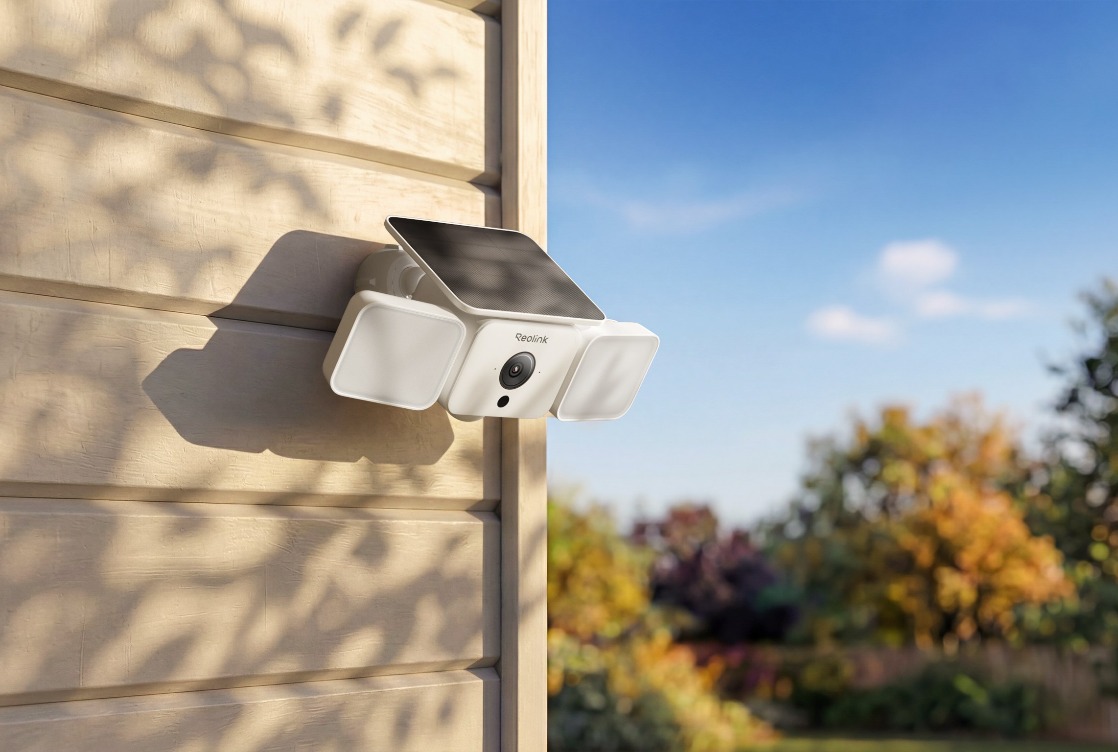 Güneşle şarj olunan güvenlik, kablosuz özgürlük, evde huzur