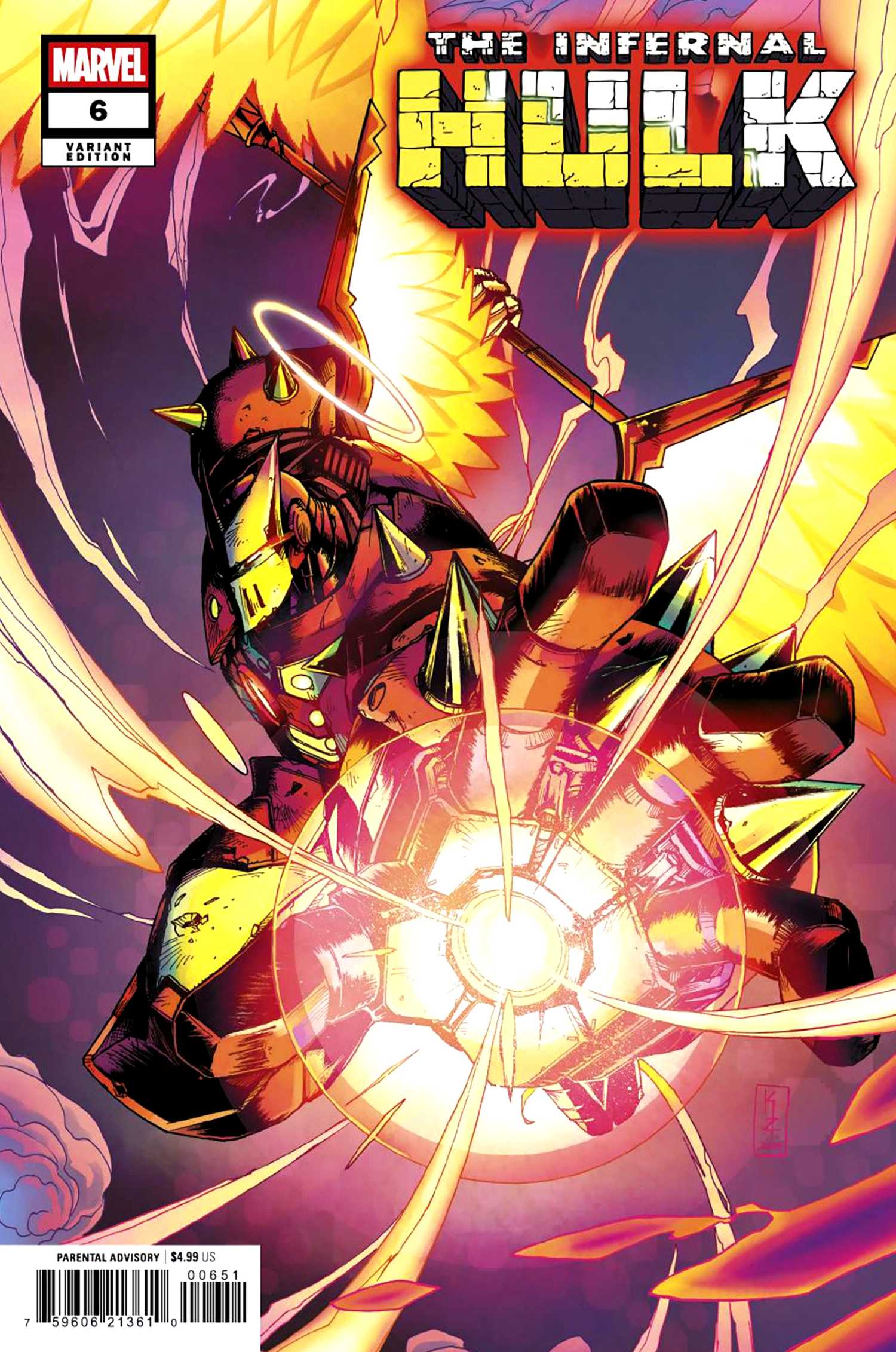 Demir İnsan yükseliyor, zırhı alev aldı, güç sınırları zorlandı