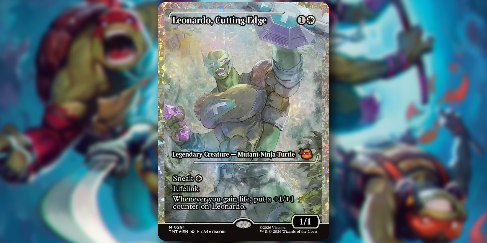 Kaplumbağalarla büyücülük birleşti, kartlar değerlendi!