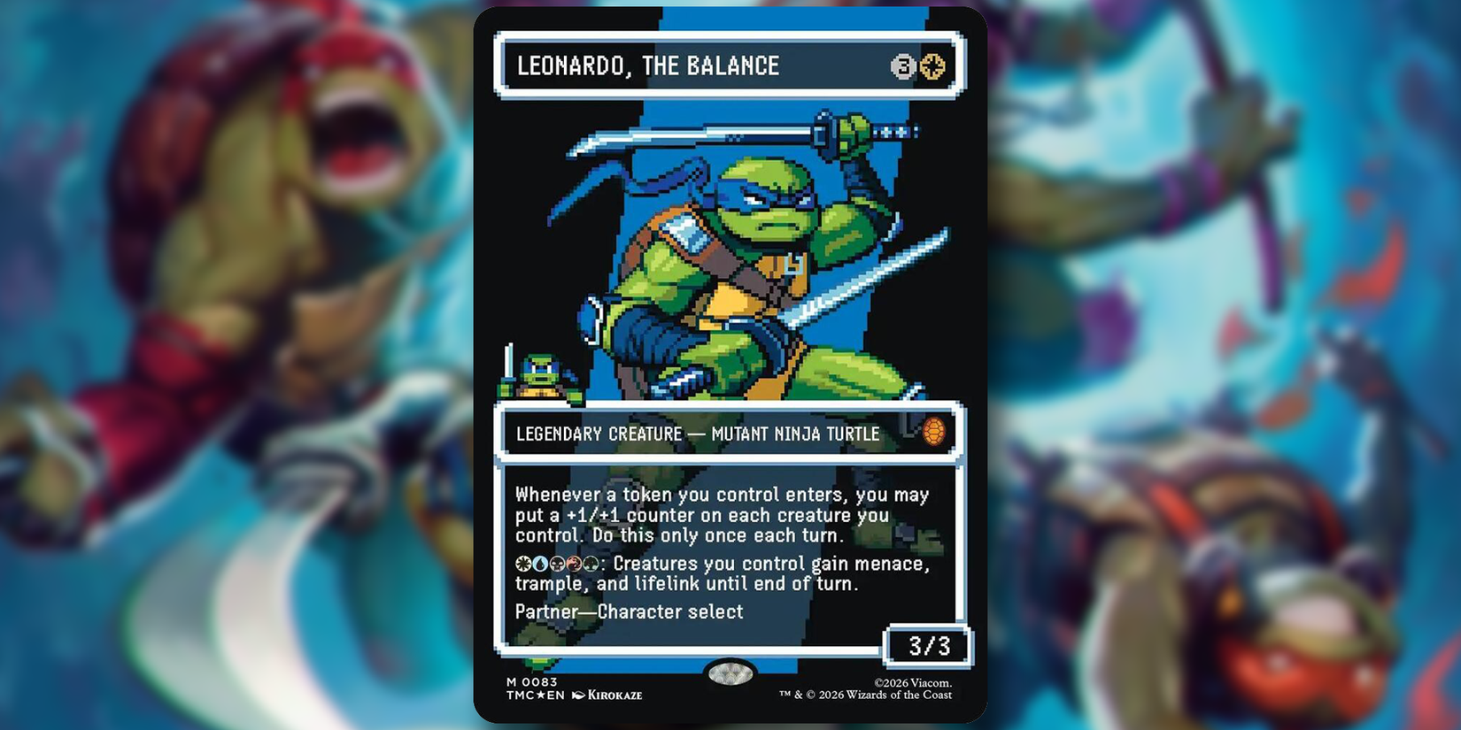 Kaplumbağalarla büyücülük birleşti, kartlar değerlendi!