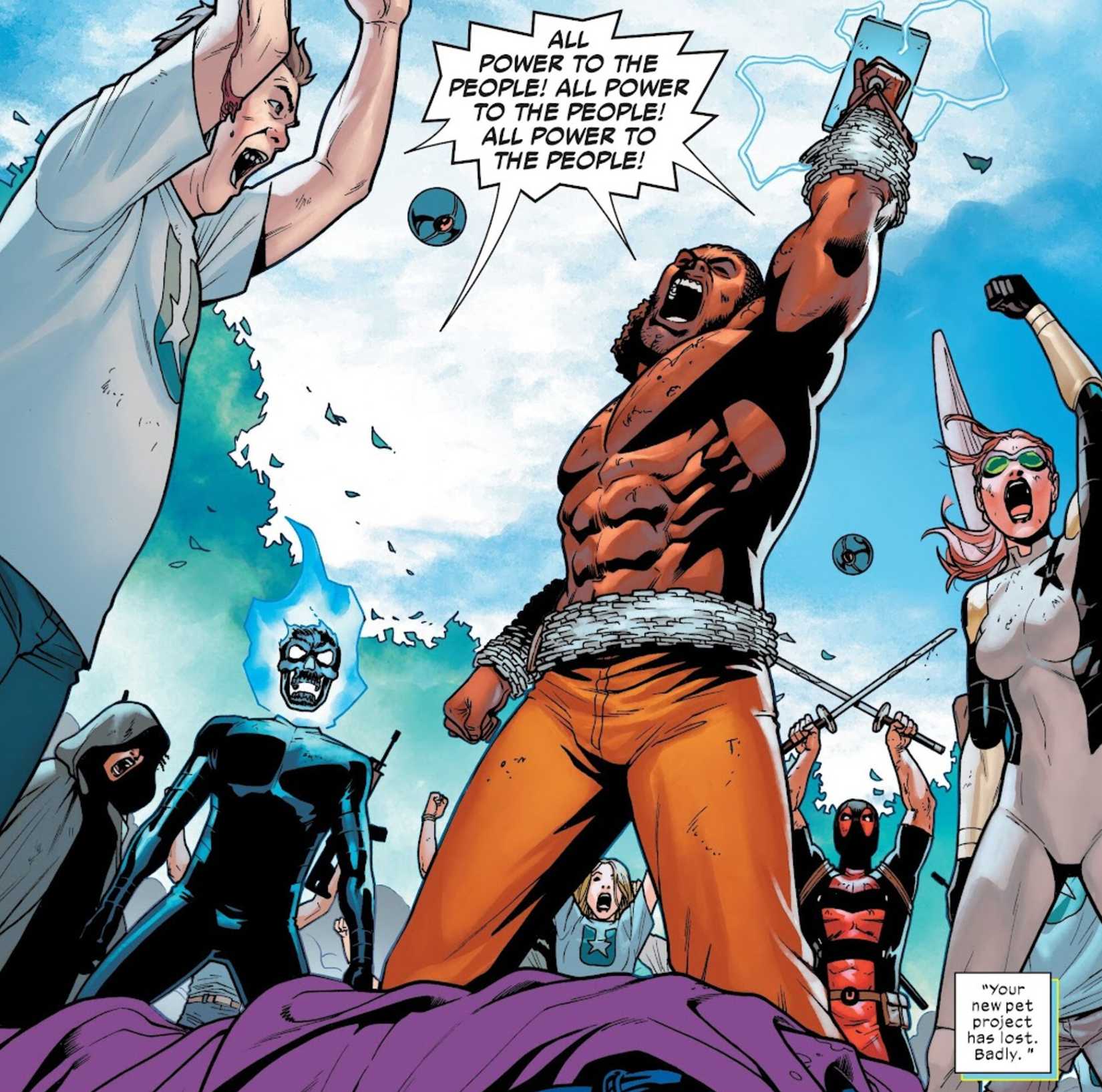 Güçlü kahraman, efsanevi çekiçi kaldırdı!