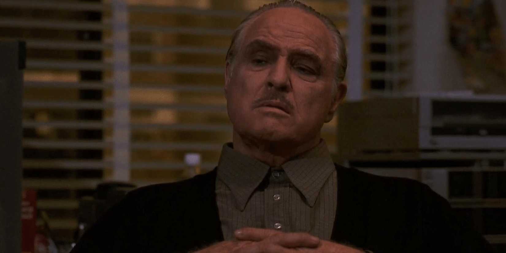 Brando, beklenmedik komedide ikonik role ikinci kez hayat verdi