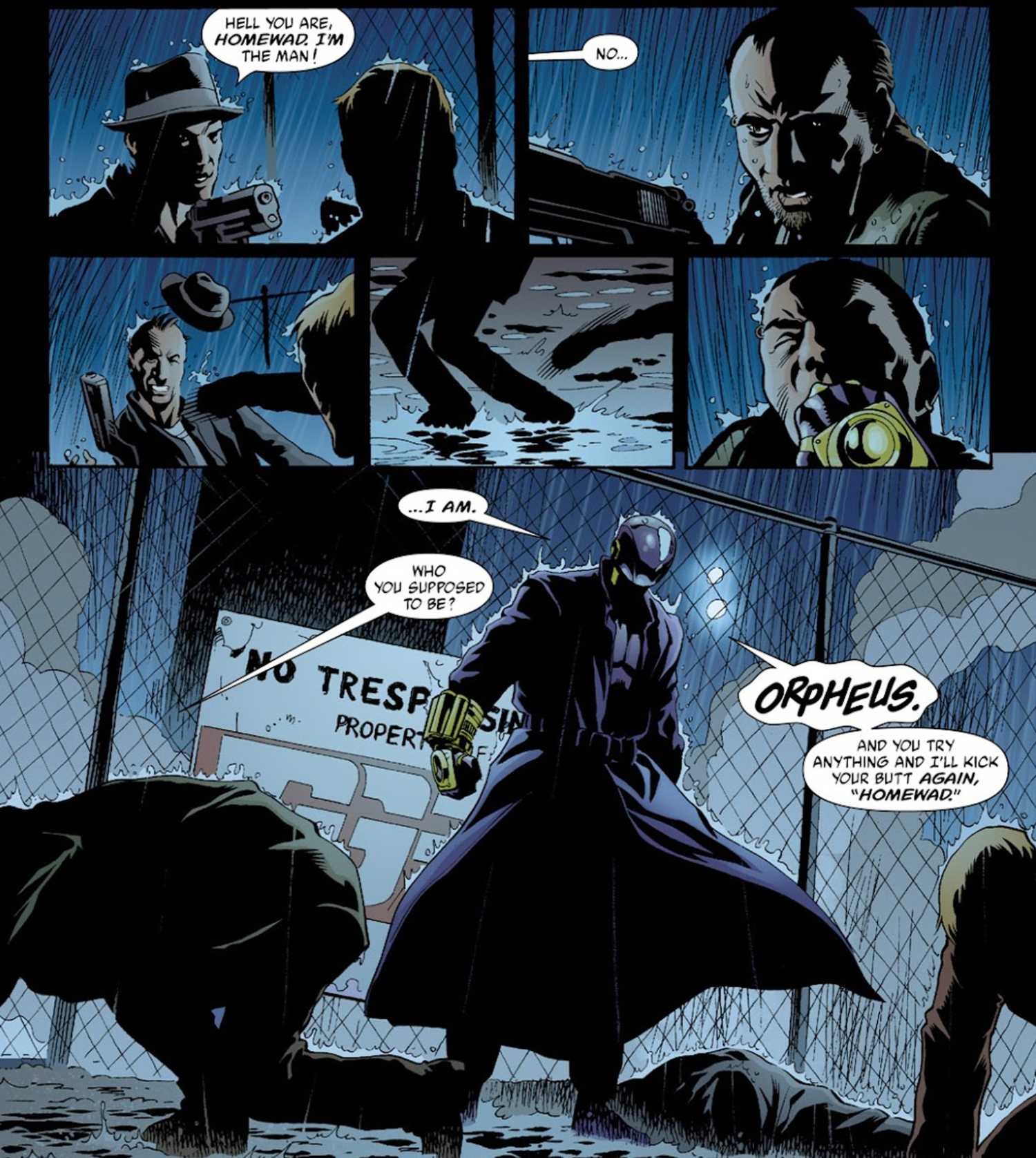 Karanlıkta parlayan, Gotham'ı koruyan sessiz güçler