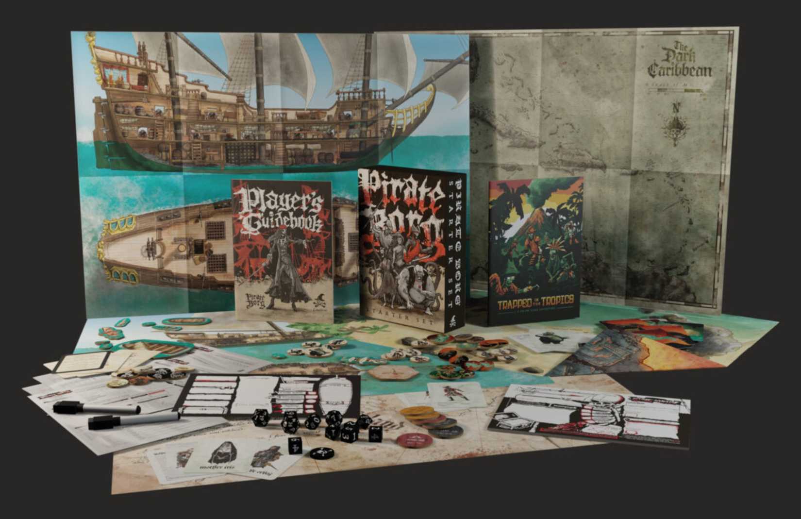 Denizler kanlı, macera dorukta, korsan rüzgarı eser