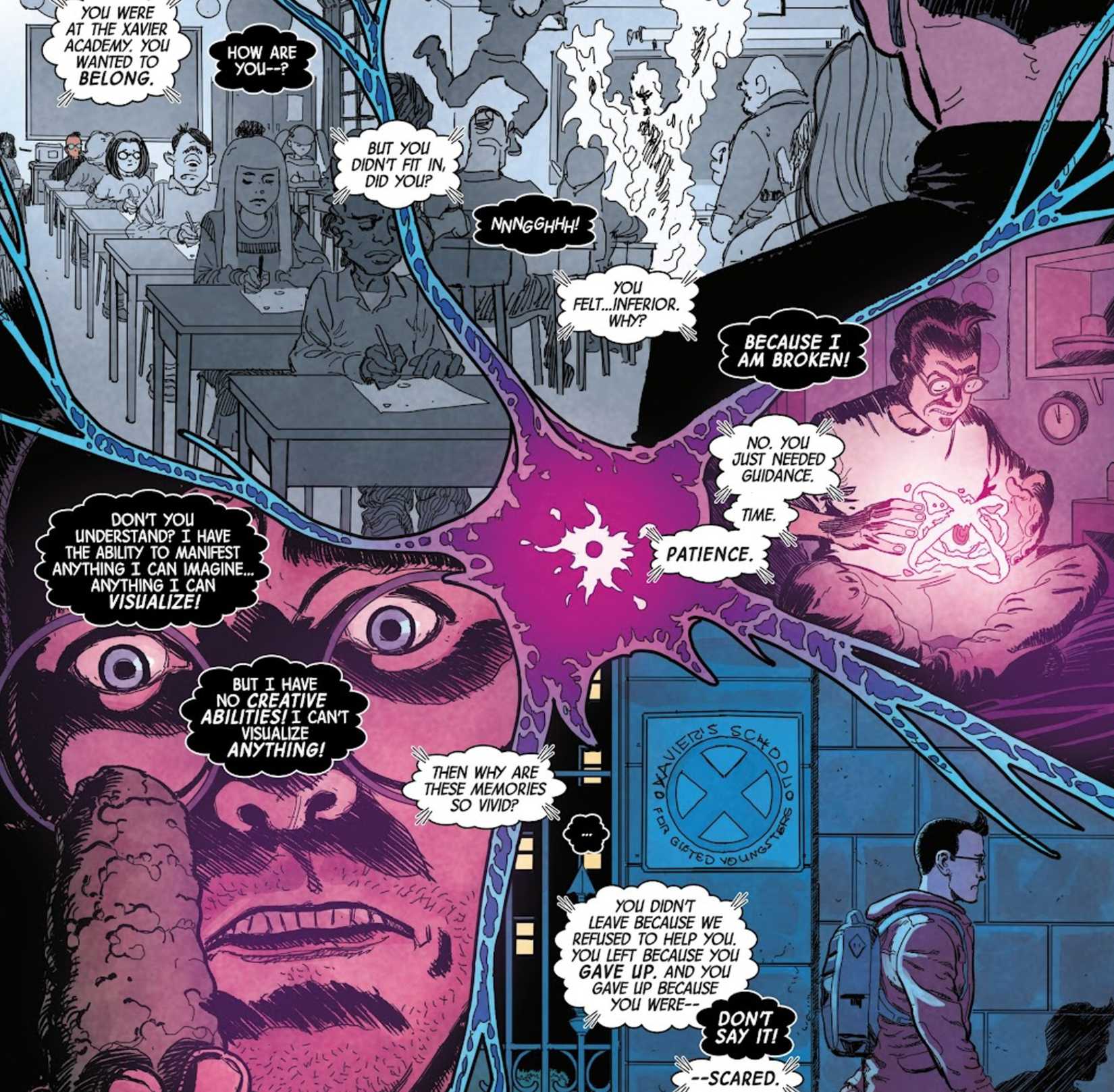 Karanlıkta örümcek ağı, gökyüzünde umut ışığı