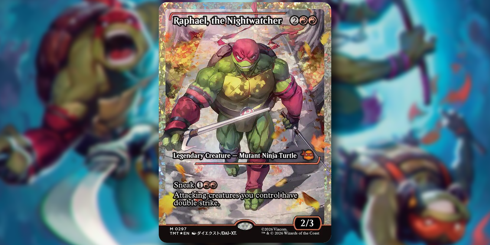 Kaplumbağalarla büyü birleşti, kartlar değerlendi!