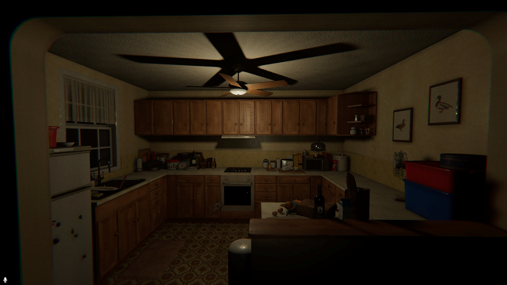 Karanlık koridorlar, gizemli fısıltılar, tüyler ürpertici bir ev