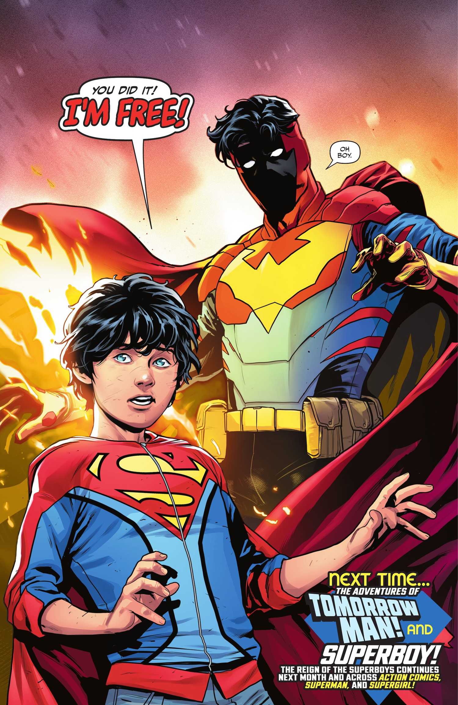 Eski çizgi romanlar geri dönüyor, yeni bir Süper Sons başlıyor