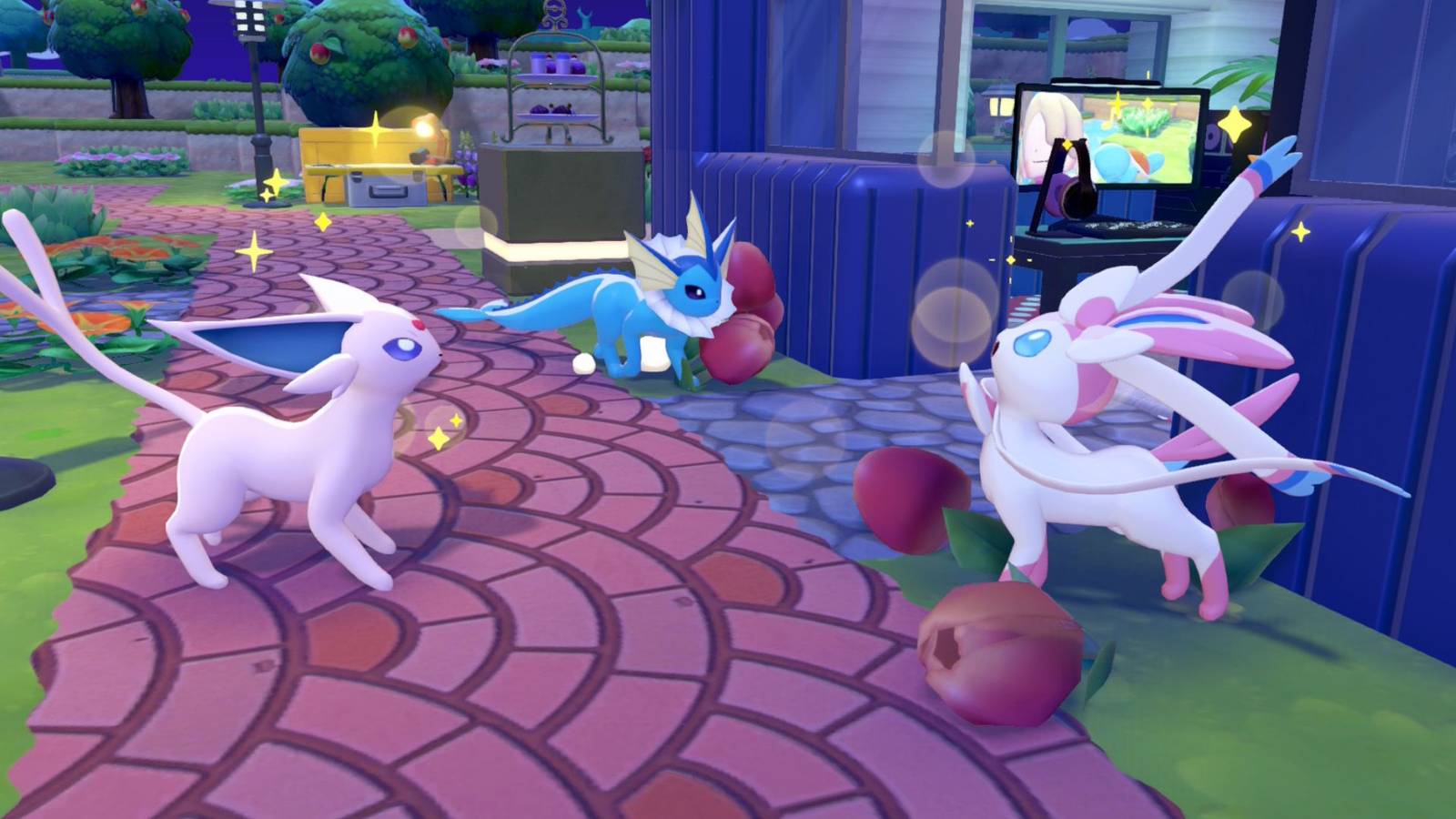 Eeveelutionlar için özel yiyecekler: gizli bölgelerde, görevlerde, etkinliklerde