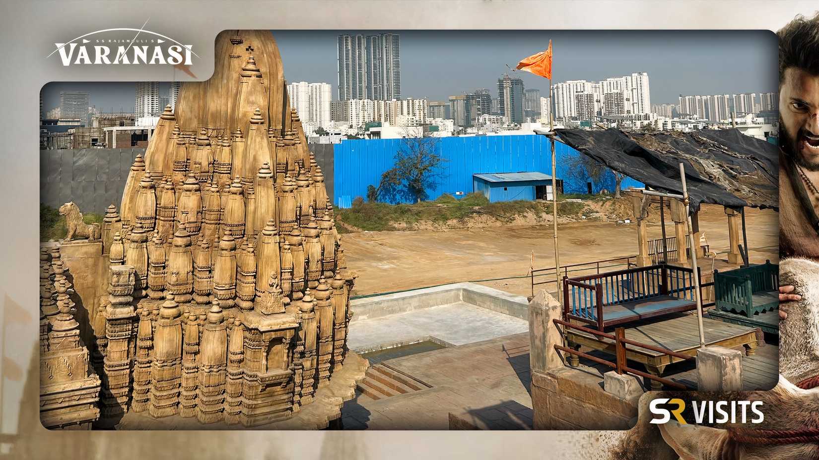 Kutsal şehir canlanıyor, Rajamouli büyülü atmosferi yaratıyor