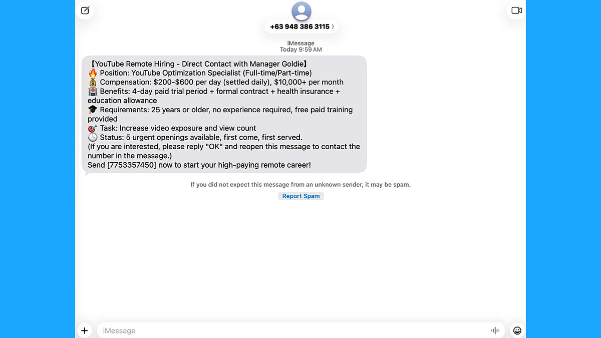 Yüksek maaş vaadiyle yaklaşanlara şüpheyle bak!