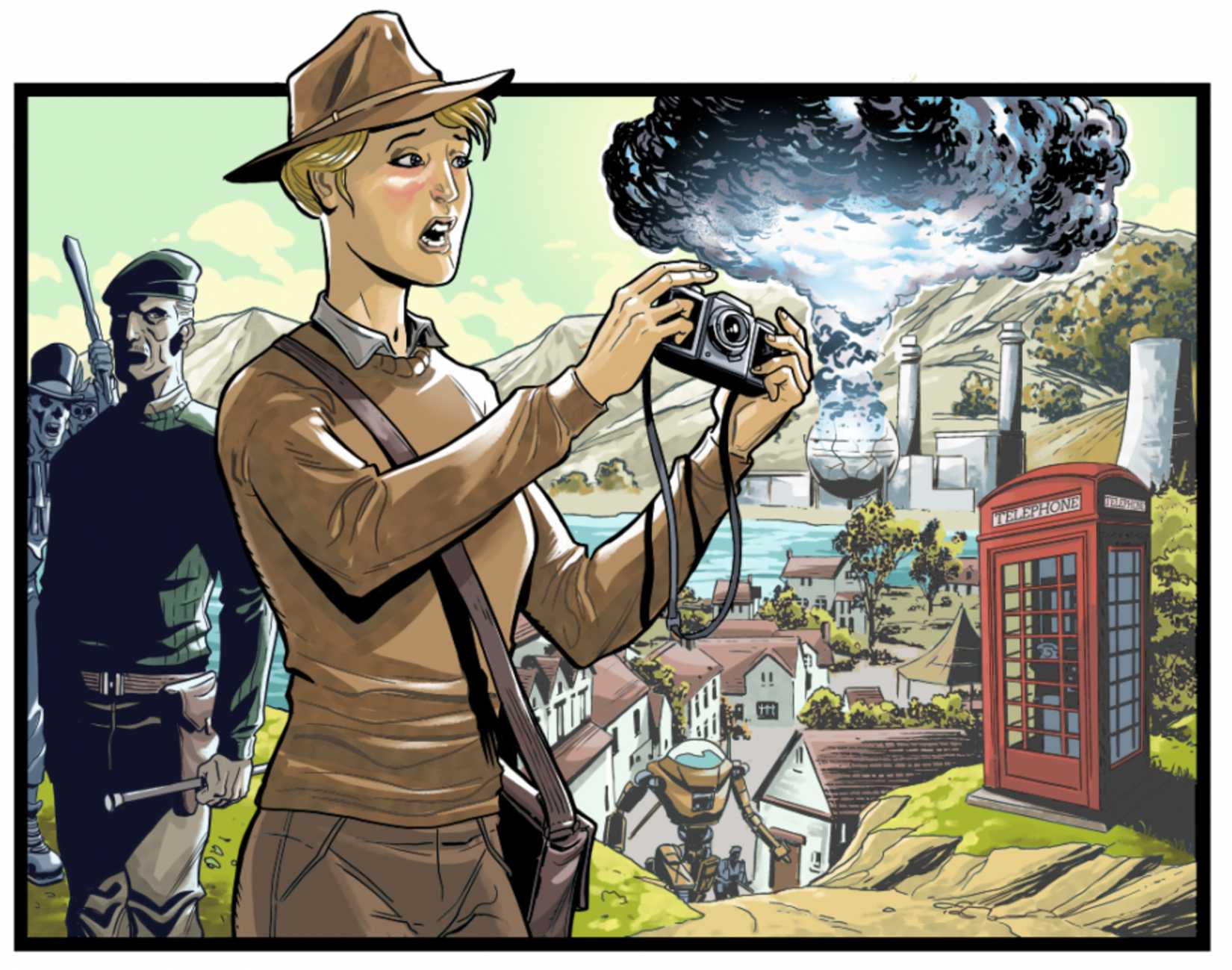 Gizem, ada, karanlık sırlar, Wyndham'a dönüş