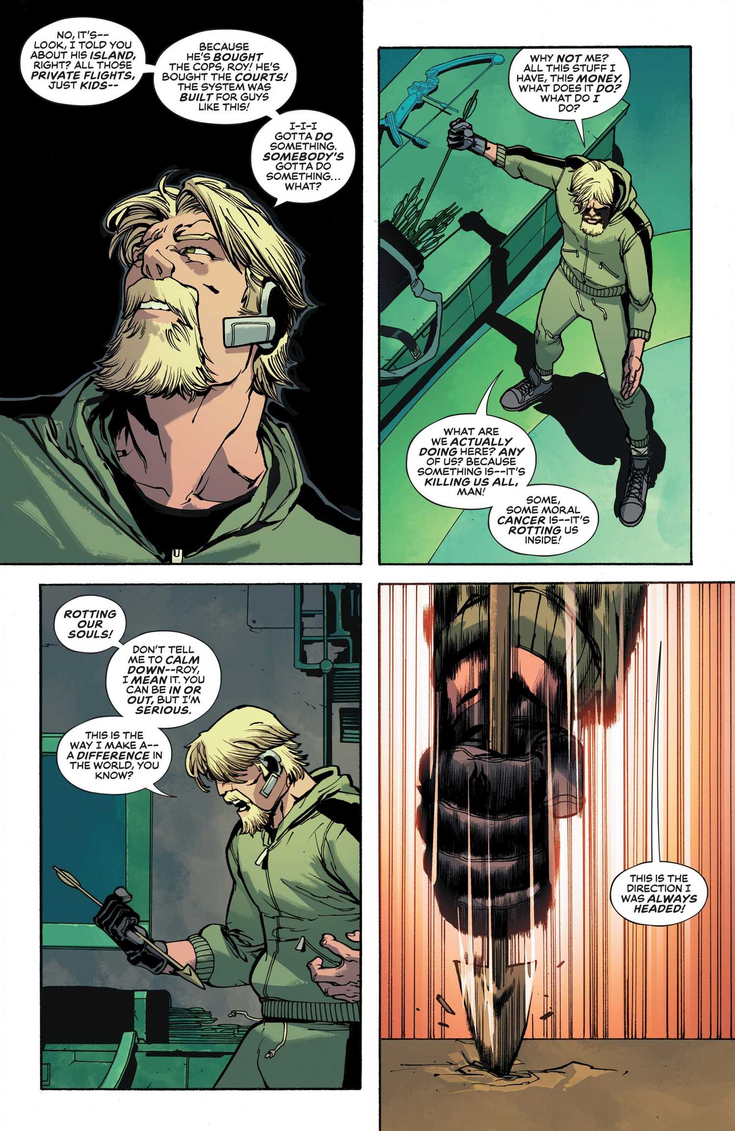 Okçu karanlıkta, geçmişin izlerini sürüyor, ölüm hüküm veriyor