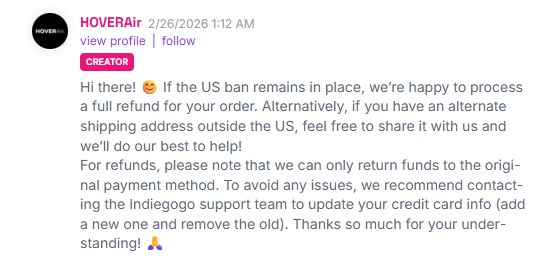 Gökyüzü boş kaldı, drone hayalleri suya düştü