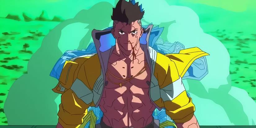 Neon ışıklar, yağmur damlaları, distopik gelecek