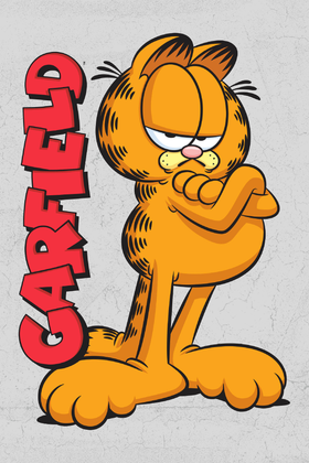 Minik Garfield coşturuyor, kahkahalar garanti!