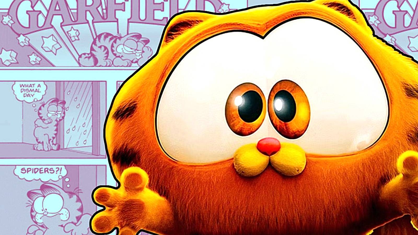 Minik Garfield coşturdu, sevimli anlar ekrana geliyor!