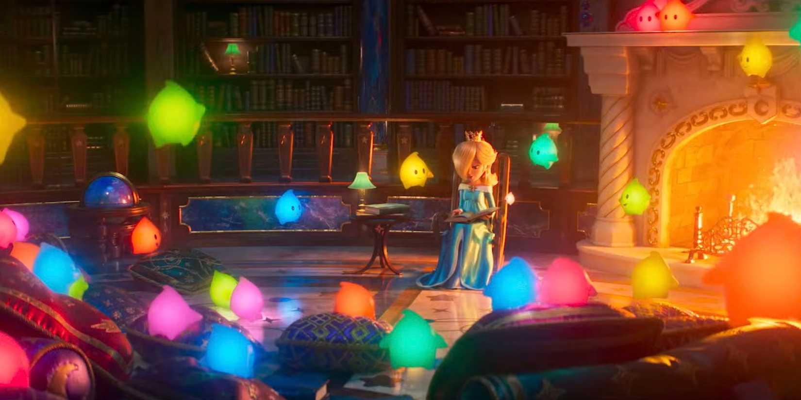 Pembe bir bulutta, tanıdık bir yuvarlak dostça sırıtır