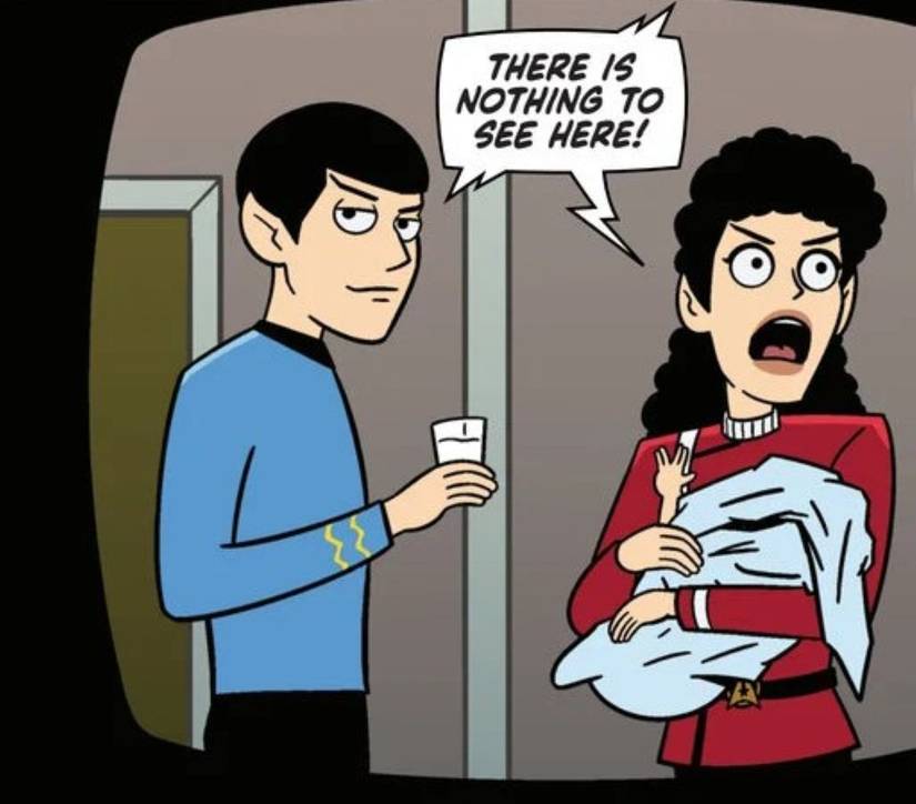 Gizemli bağlar, yıldızlararası aşk mı? Spock şaşırtıyor